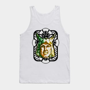 wolf mask Tank Top